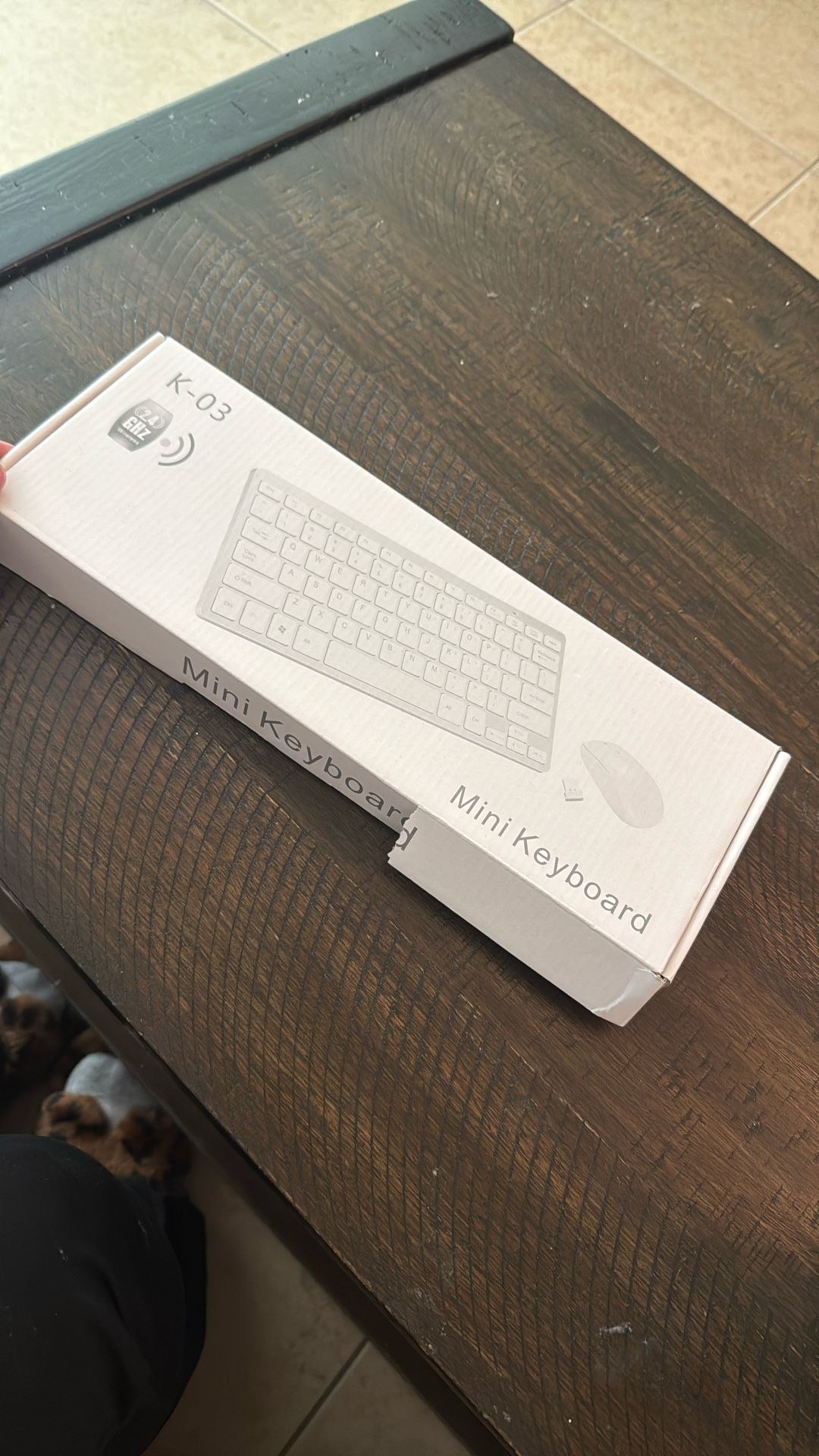 Mini Wireless Keyboard And Mouse