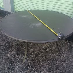 6ft patio table with umbrella hole