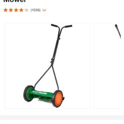 Scotts Elite 16" Manual Walk Behind  Push Reel Lawn Mower