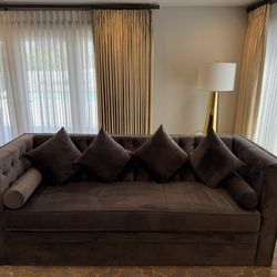 Modern Gray Couch 