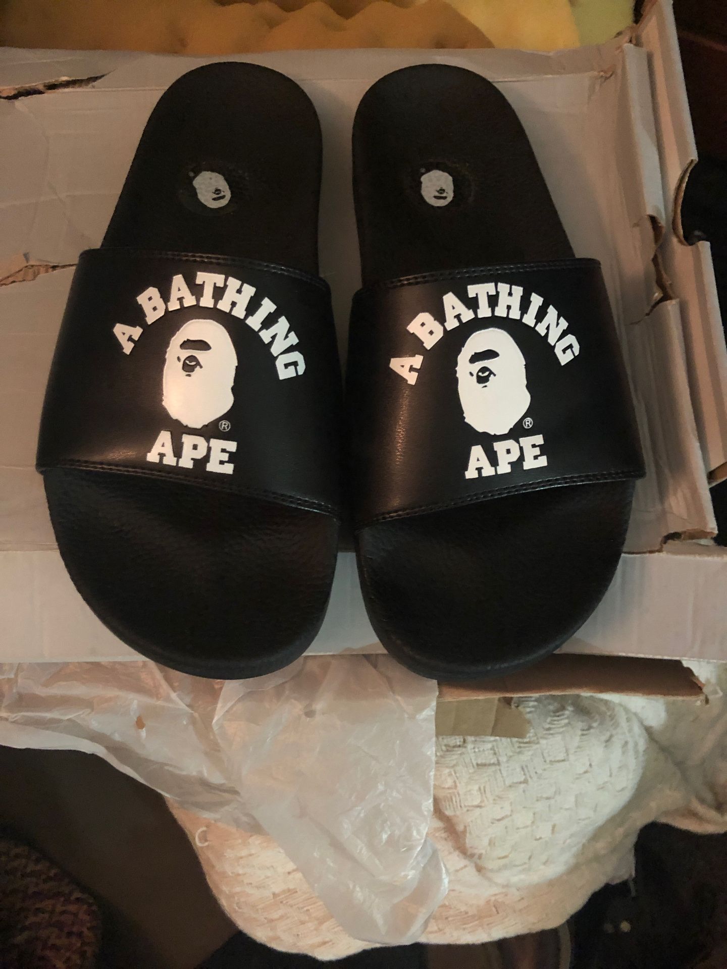 Bape Slippers A Bathing Ape Flip Flops