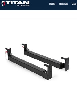 Titan Series Flip Down Safety bars 42in