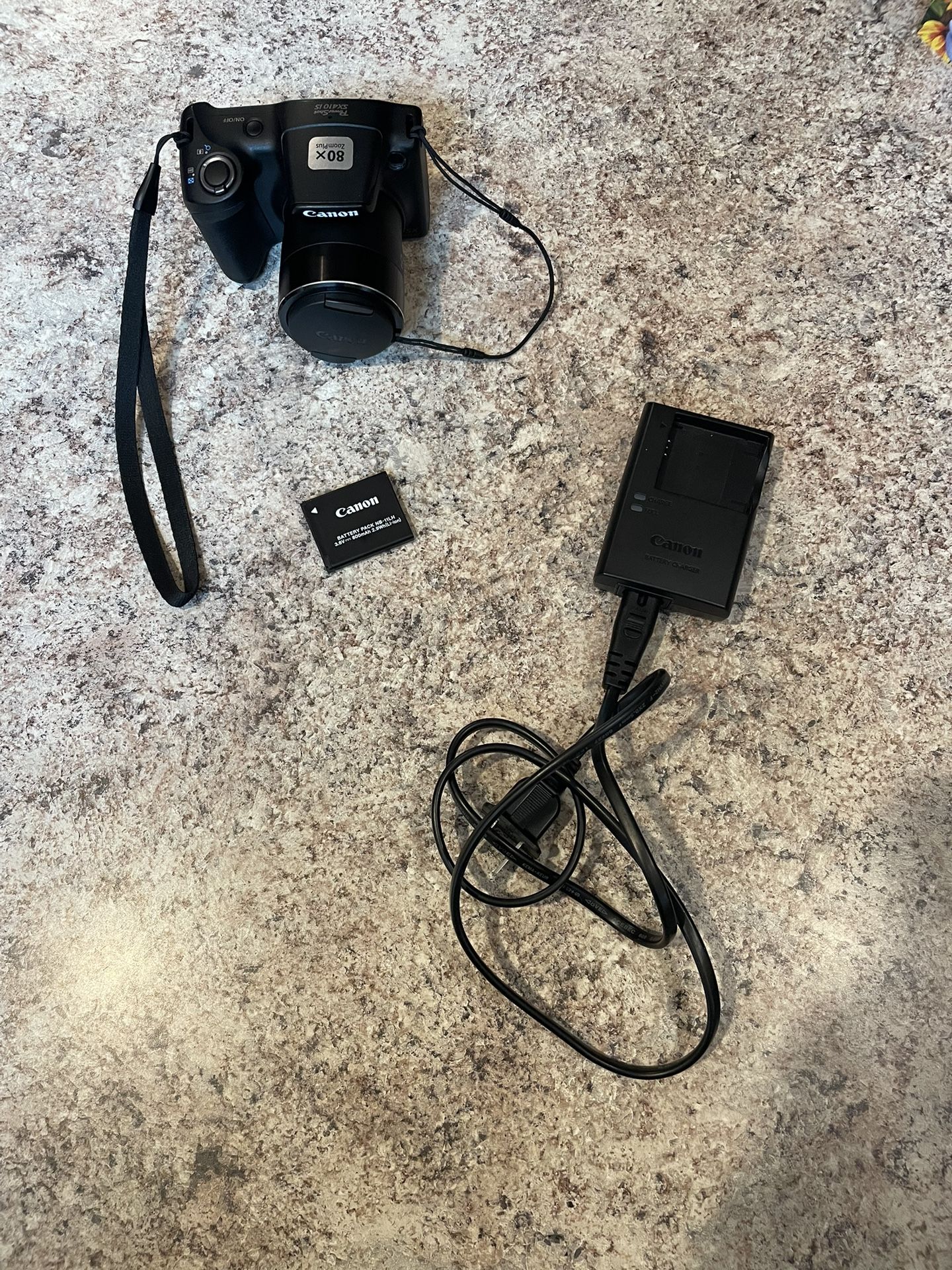 Canon PowerShot SX410 IS Black 20.0 MP Digital Camera Superb working condition