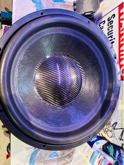 15” ampere subwoofer SPL