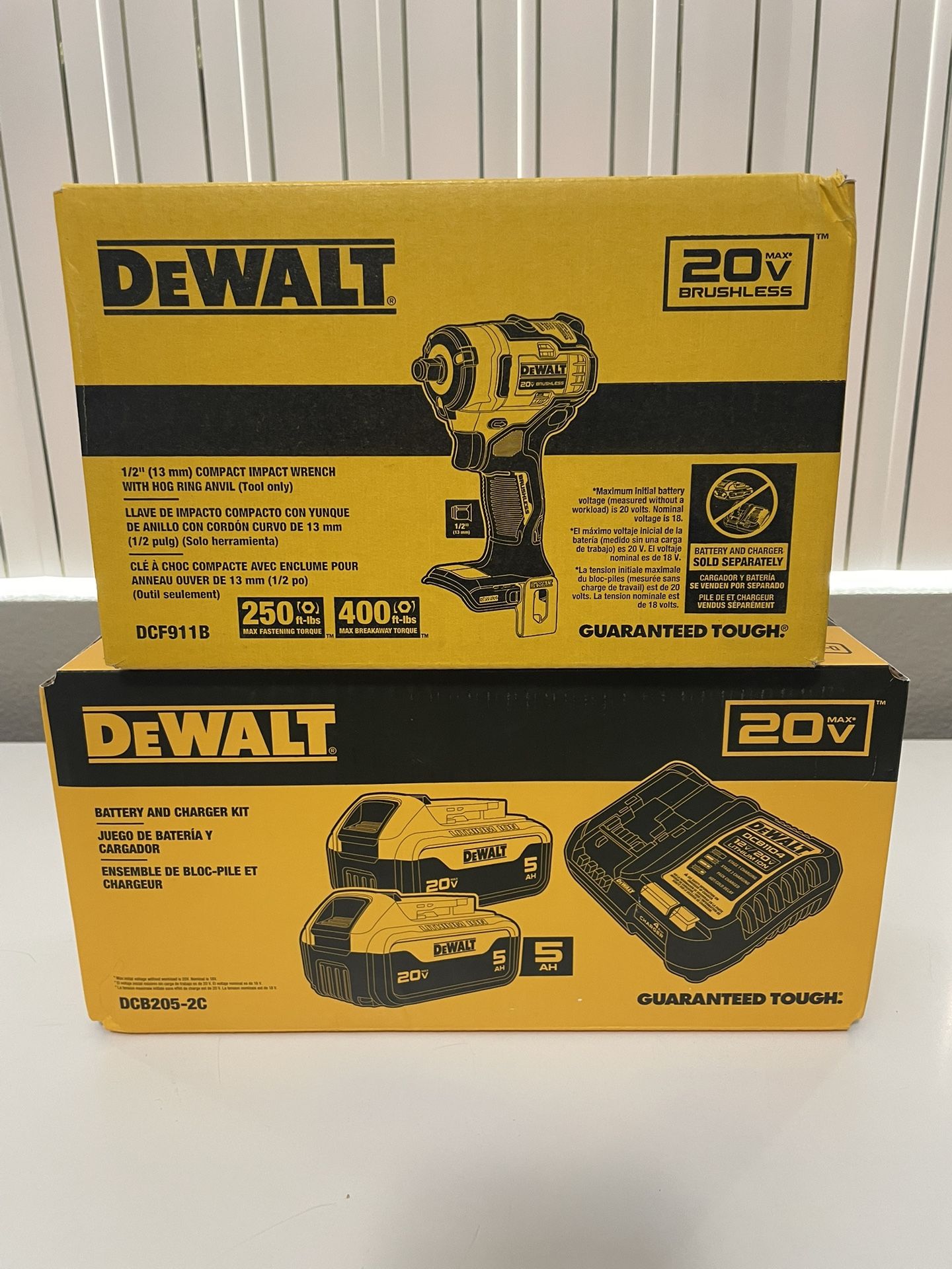 Dewalt Tool & Batteries Bundle
