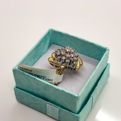 Cocktail Diamond 14k Ring 