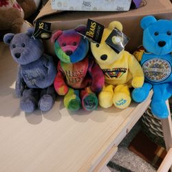 Beatles Beanie Bears