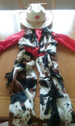 Cowboy costume size 2