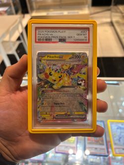 Pikachu Ex Prize Pack Series 7 PSA10
