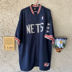 Vintage New Jersey Nets 1980 Throwback Warm Up Size 2XL