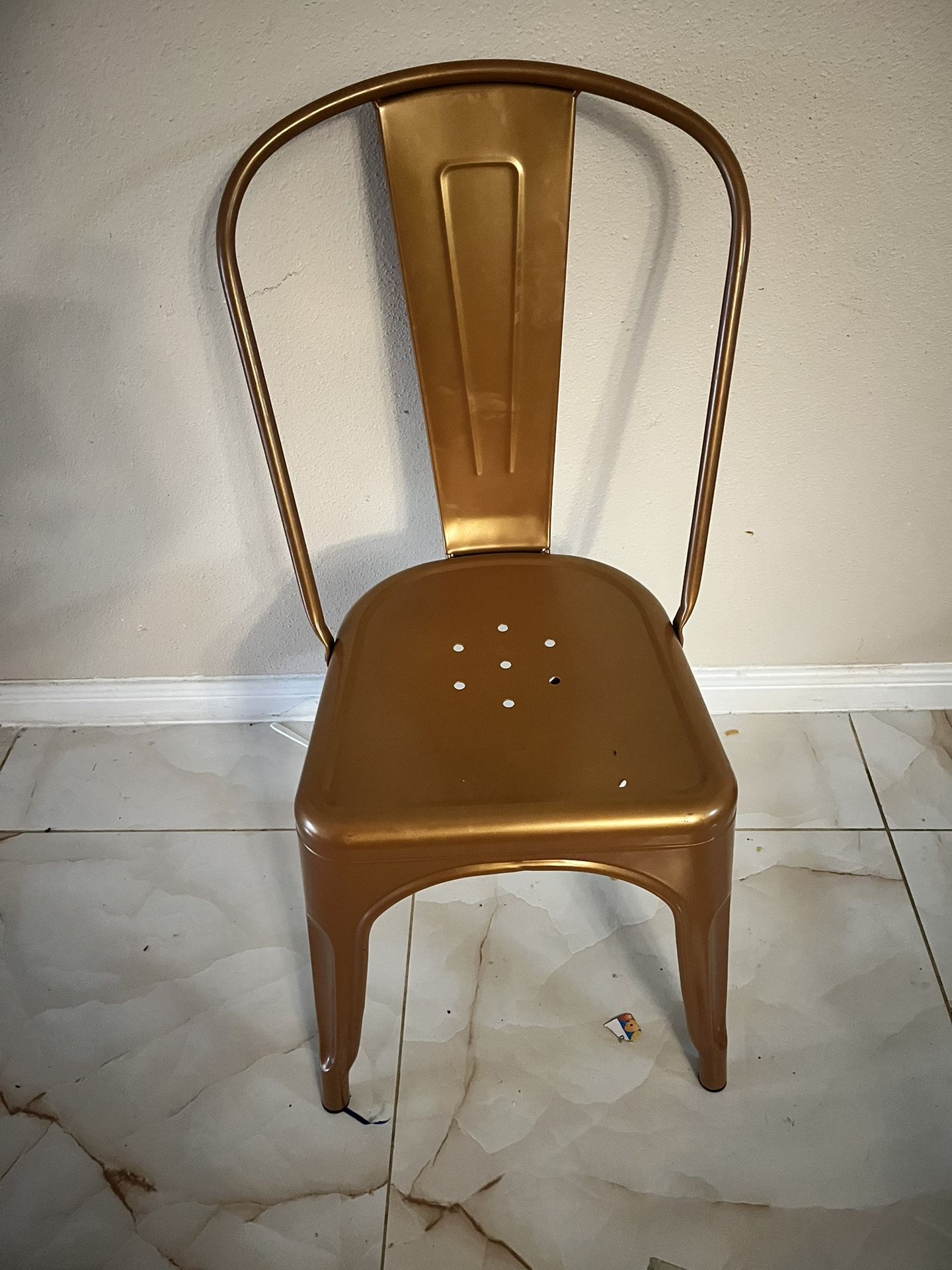 Bronze Metal chair 