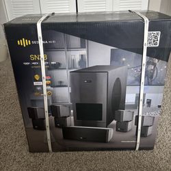 Sedona Hi-Fi SC-28 Home Theater Speaker System - New in Box