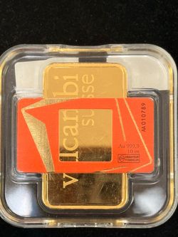 24k 10oz gold bar