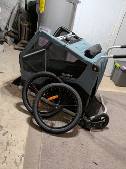 Burley Bark Ranger Pet Trailer XL -  Green