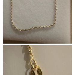 10k 7” Anchor Bracelet