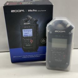 Zoom H4n Pro Audio Recorder 
