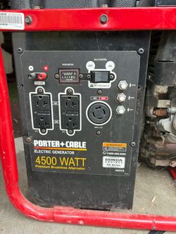 Porter-Cable 4500 Watt Electric Generator H451CS
