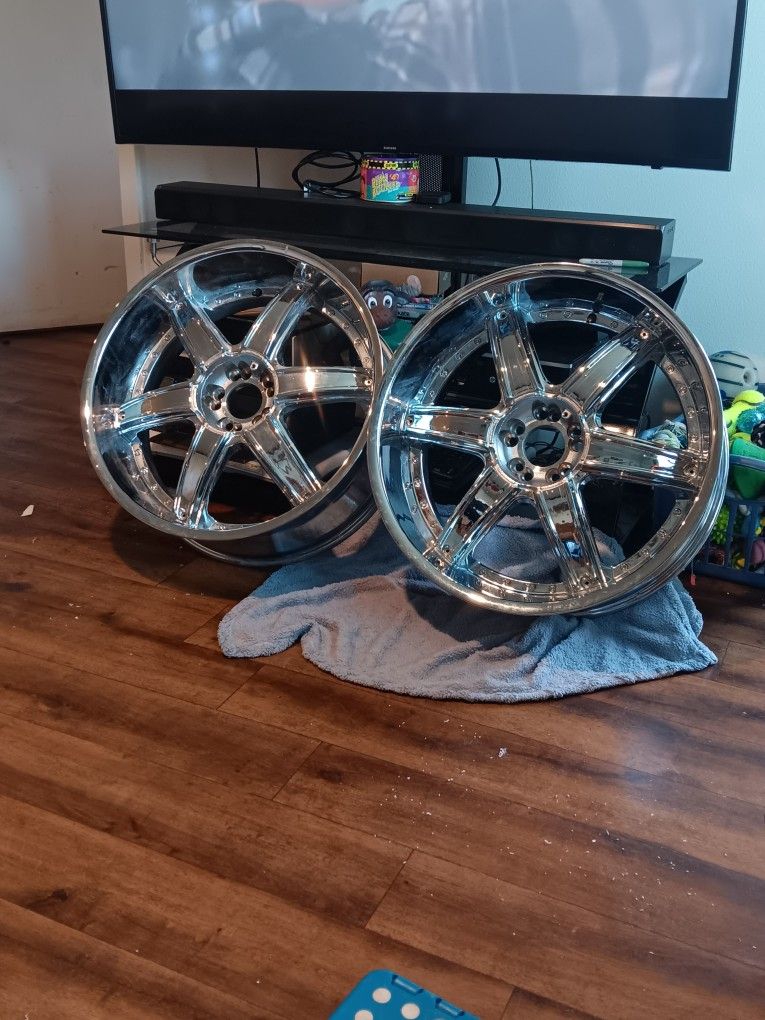 4 22 Inch Chrome Rims