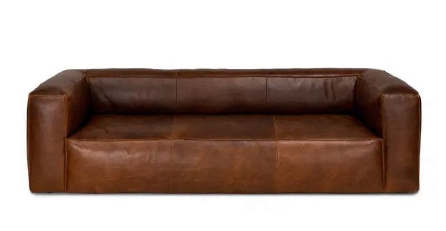 Article Rawhide Leather Couch