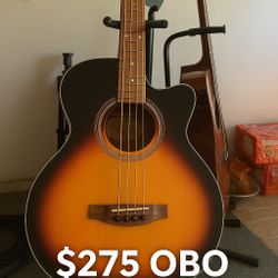 Sunlite Acoustic Bass Guitar – Sunburst