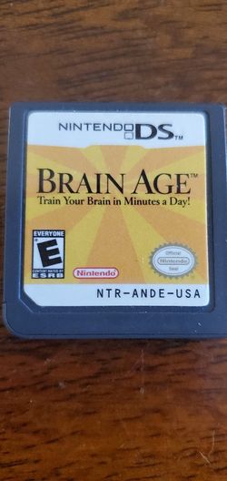 Nintendo DS Game Brain Age