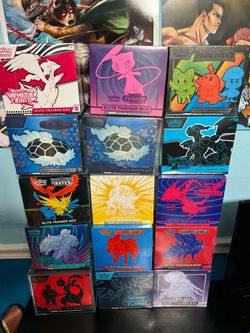 Pokemon ETB Elite Trainer Box Lot