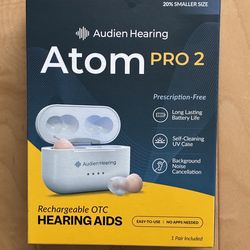 Audien Hearing Atom Pro 2 hearing aids