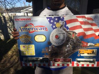 Limited edition union pacific electric train set never opened