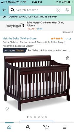 4 In 1 Crib