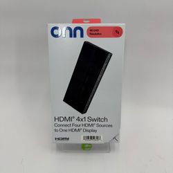 New Onn HDMI 4x1 Switch 1025
