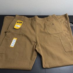 New - Men’s Carhartt BNO011-M Loose Fit Washed Duck Utility Work Pants Size 44 x 36 