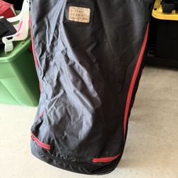 Baby Car Seat Travel Bag, Gate Check, Infant Carriers Booster Cover Protector for Air Travel (Black with Wheels)