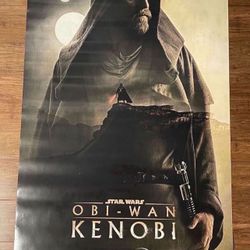 Disney+ OBI-WAN KENOBI Original Double-Sided 27x40 Payoff Poster