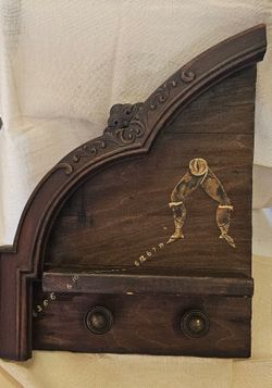 Lady Calipers wooden shelf