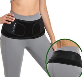 Sacroiliac SI Hip Belt for Women Men SI Joint Hip Belt Lower Back Support Brace Hip Braces for Hip Pain Pelvic Support Belt Adjustable Sciatica Pelvis