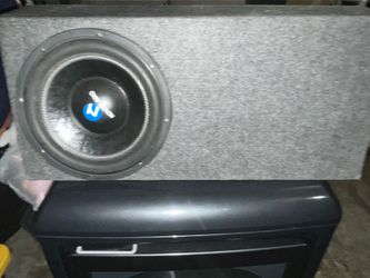 Nemesis Audio 12 subwoofer with box