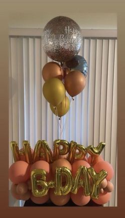 FLOOR BALLOON BOUQUET 