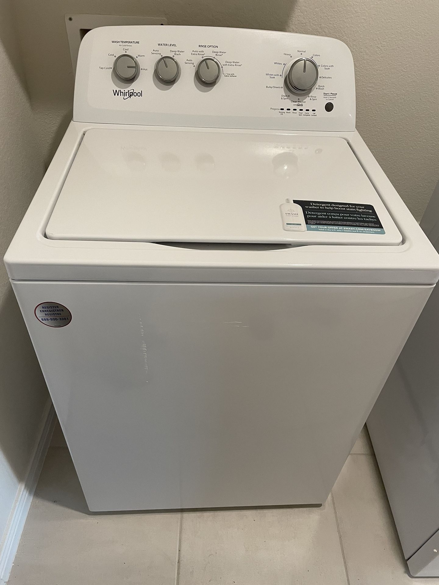 New Washer & Dryer set