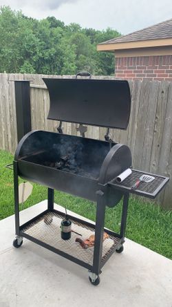 Home made bbq pits. To order. 1/8”- 1/4” pipe.