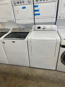 Used Maytag Washer And Gas Dryer Top Load Big Capacity