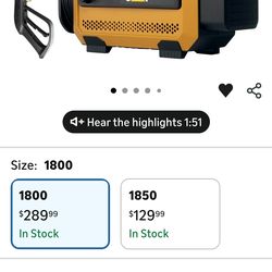 CAT 1800 PSI Electric Pressure Washer – Complete