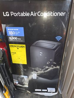 LG 8,000 Btu Portable Air Conditioner New (Price Is Firm)