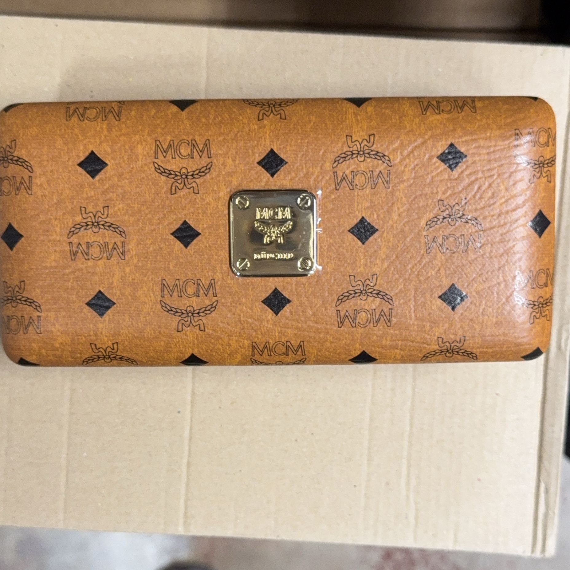 MCM eyeglass case