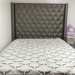 Queen Sized Bed | Everything; Spring Box, Mattress, And Bed, And 
