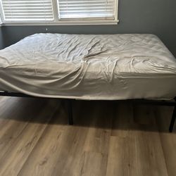Bed Frame and Mattress Queen Free