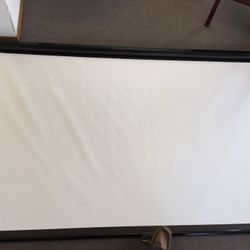 Projector screen 90” x 54” Elite