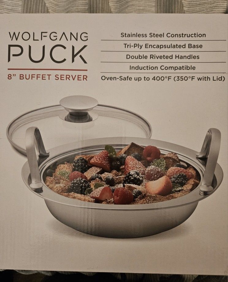 WOLFGANG PUCK 8in Buffet Server
