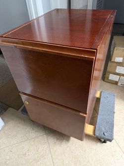 Wooden File Cabinet - $25 OBO