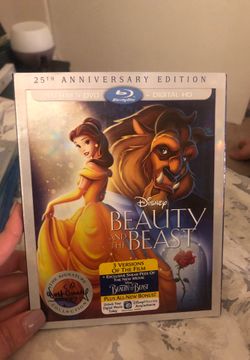Beauty and the Beast Movie Blu-Ray
