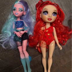 Monster high Barbie & Rainbow High